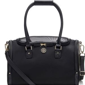 Tory Burch Designer Nylon Travel Dog/Cat Carrier